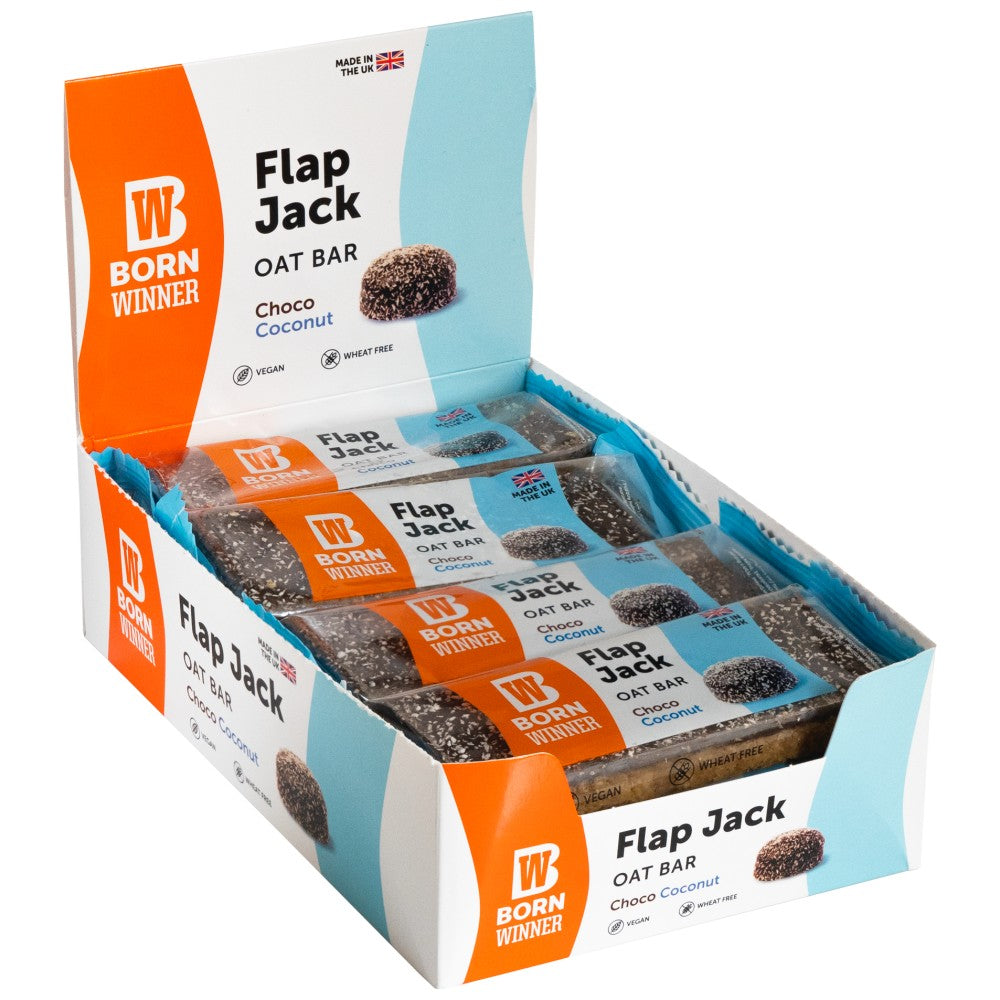 Born Winner Flap Jack Oat Bar with Topping - Овесен бар с топинг