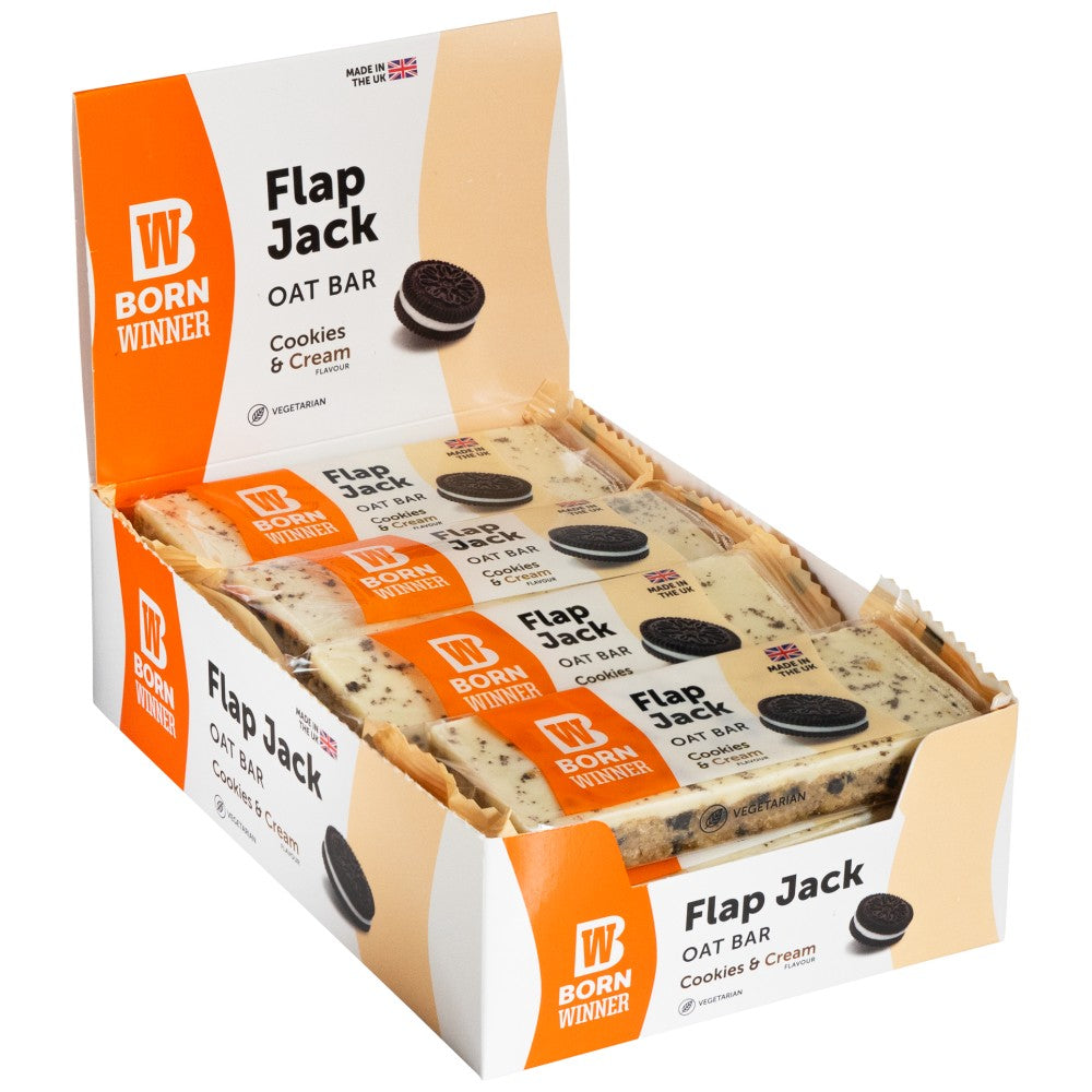 Born Winner Flap Jack Oat Bar with Topping - Овесен бар с топинг