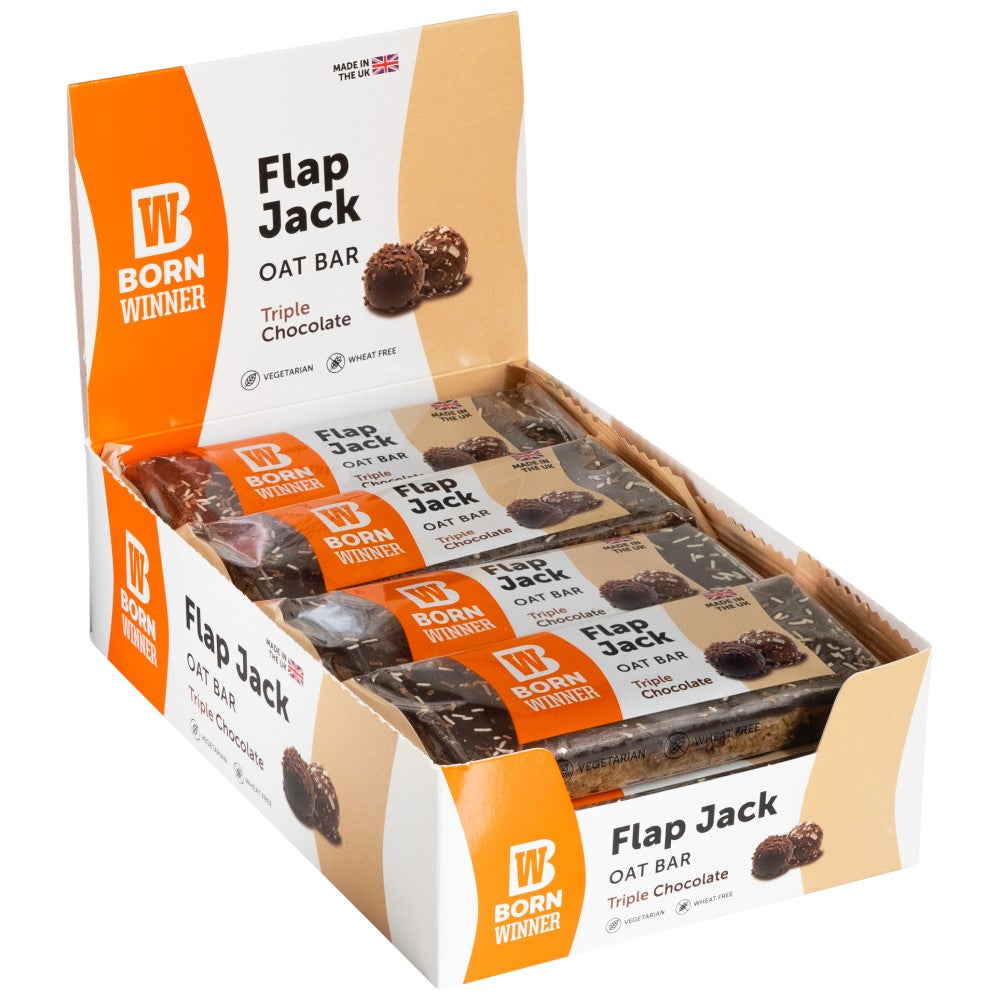 Born Winner Flap Jack Oat Bar with Topping - Овесен бар с топинг