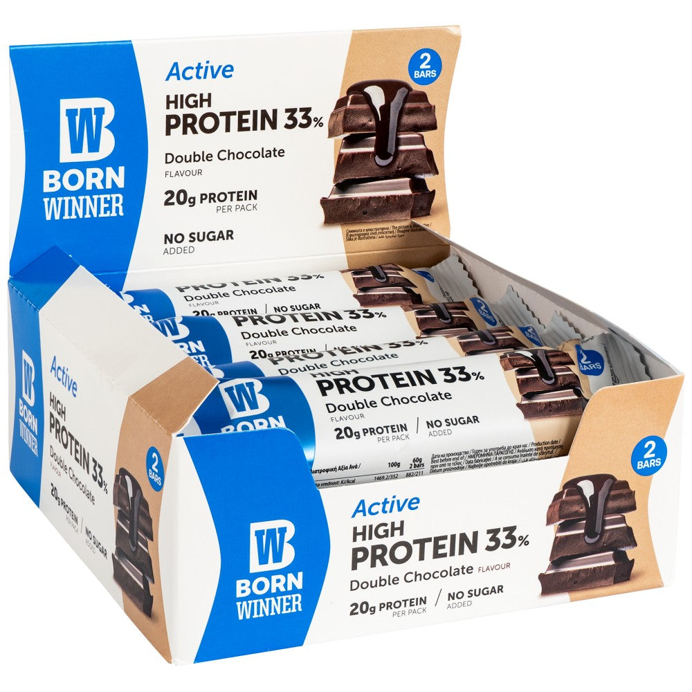 Born Winner Active 33% High Protein Bar - Протеинов бар 33%