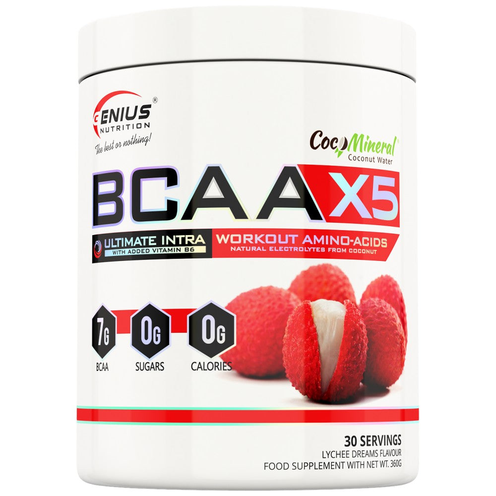Genius Nutrition BCAA X5 - BCAA на прах