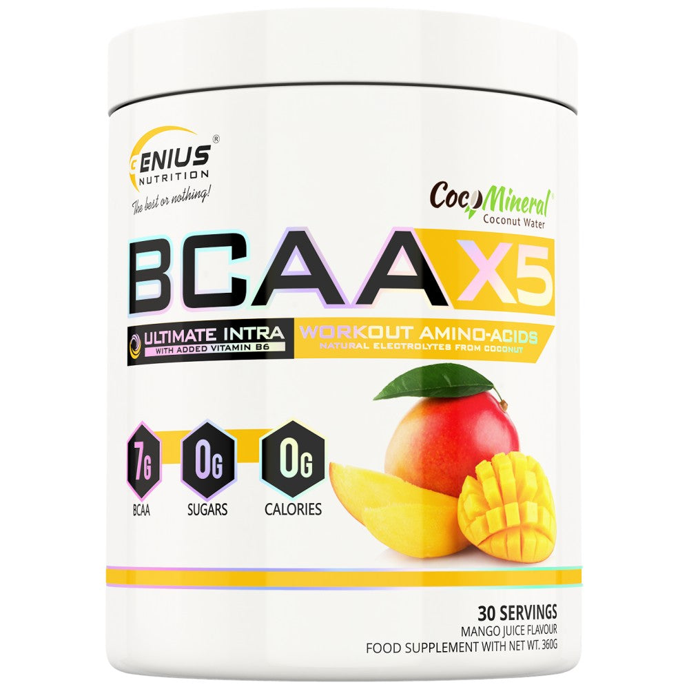 Genius Nutrition BCAA X5 - BCAA на прах
