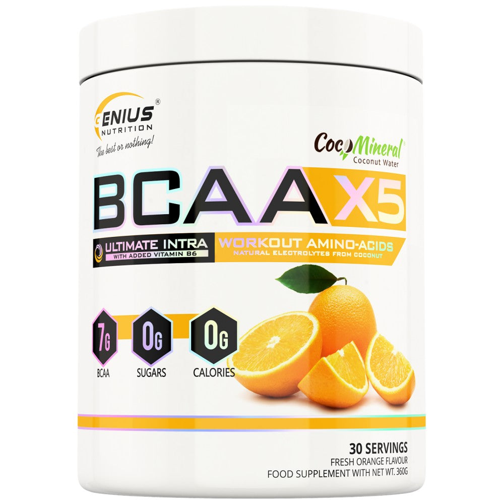 Genius Nutrition BCAA X5 - BCAA на прах