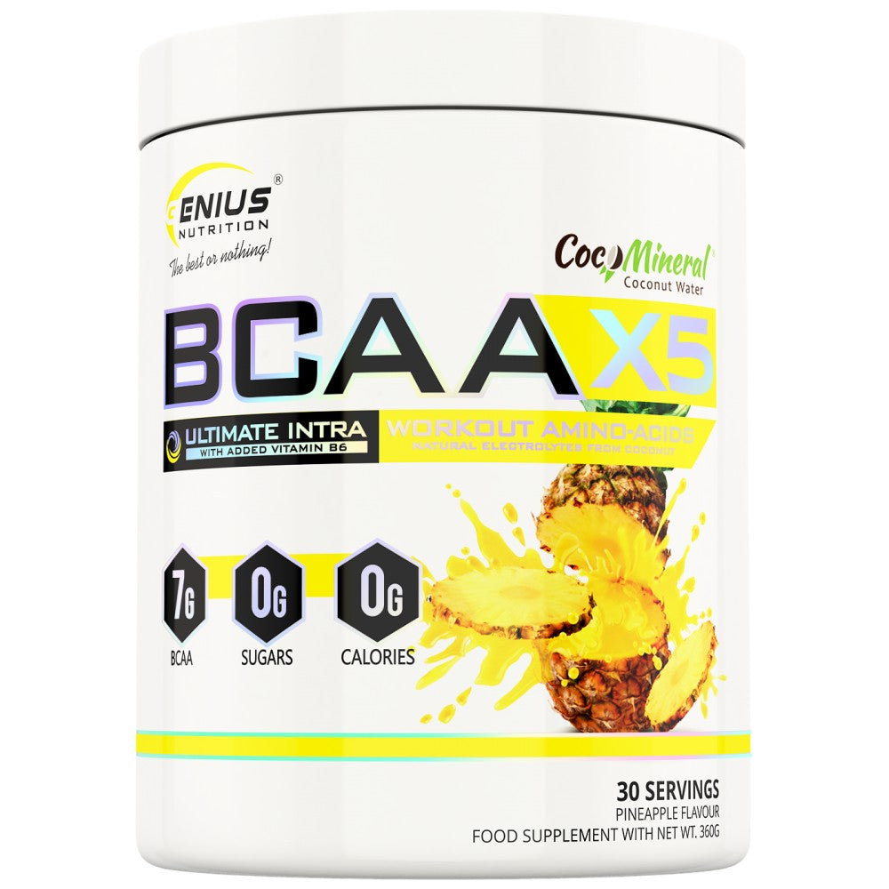 Genius Nutrition BCAA X5 - BCAA на прах