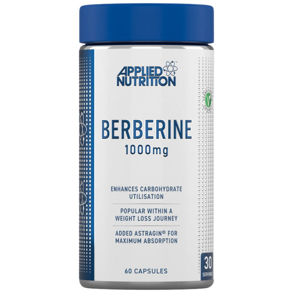 Applied Nutrition Berberine 1000 mg with AstraGin - Берберин 1000 mg с AstraGin