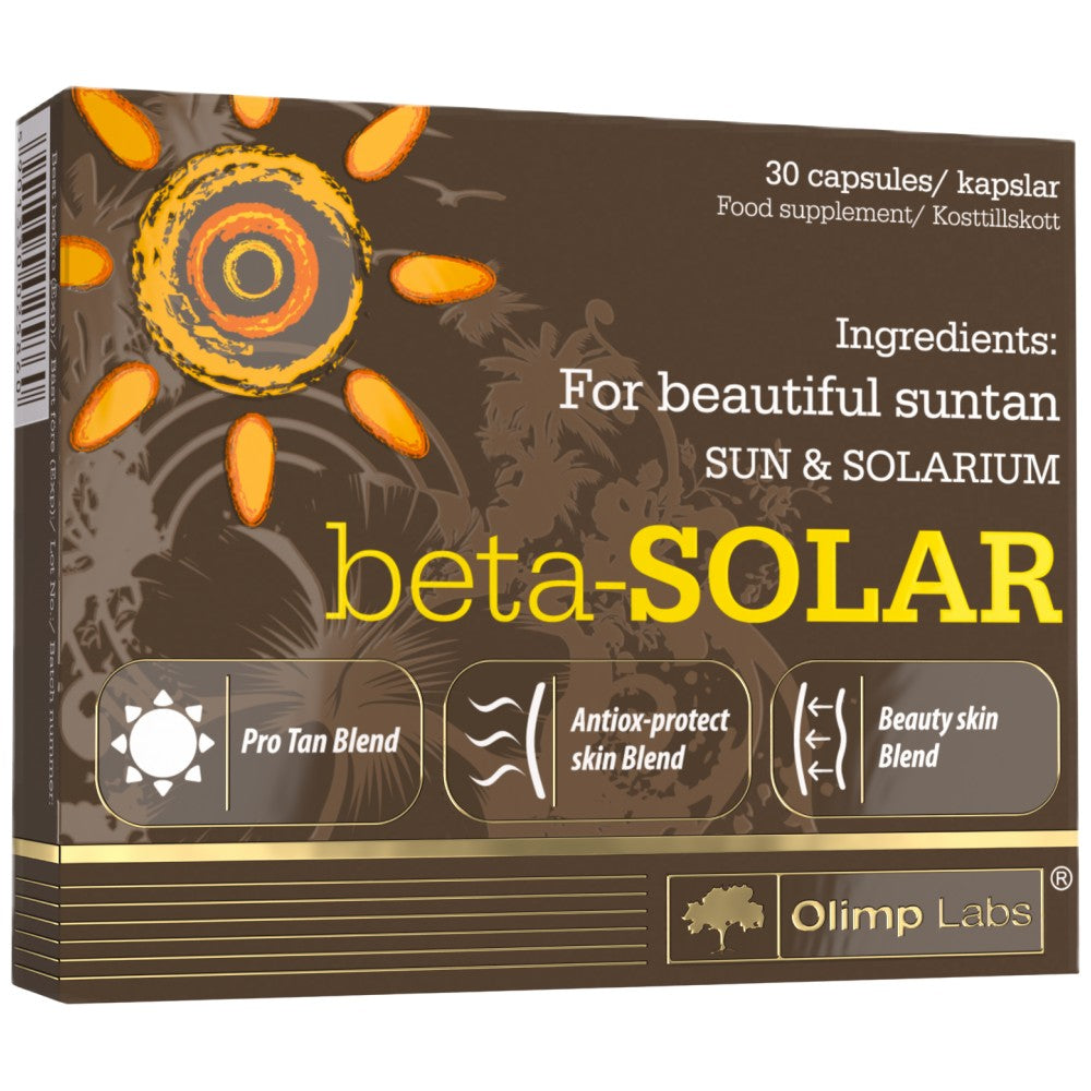 Olimp Sport Nutrition Beta-SOLAR - Бета-каротин за тен
