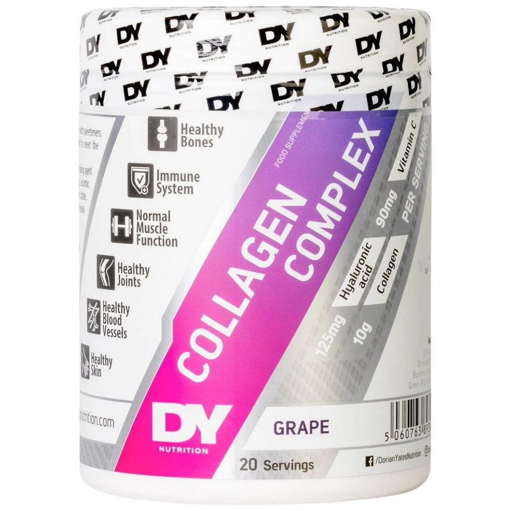 Dorian Yates Nutrition Collagen Complex with Hyaluronic Acid & Acai - Колаген с хиалурон и акай