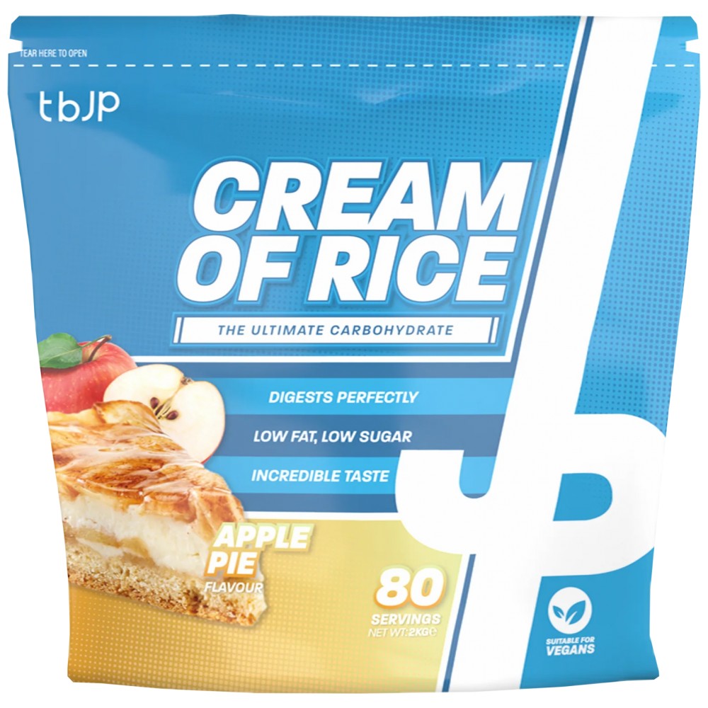Trained by JP Cream of Rice Complex Carbohydrate - Оризов крем за закуска