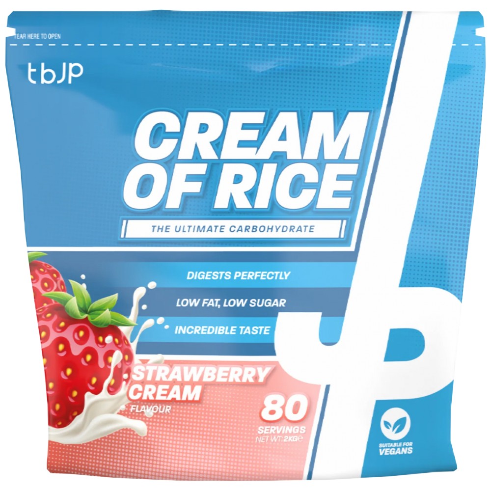 Trained by JP Cream of Rice Complex Carbohydrate - Оризов крем за закуска