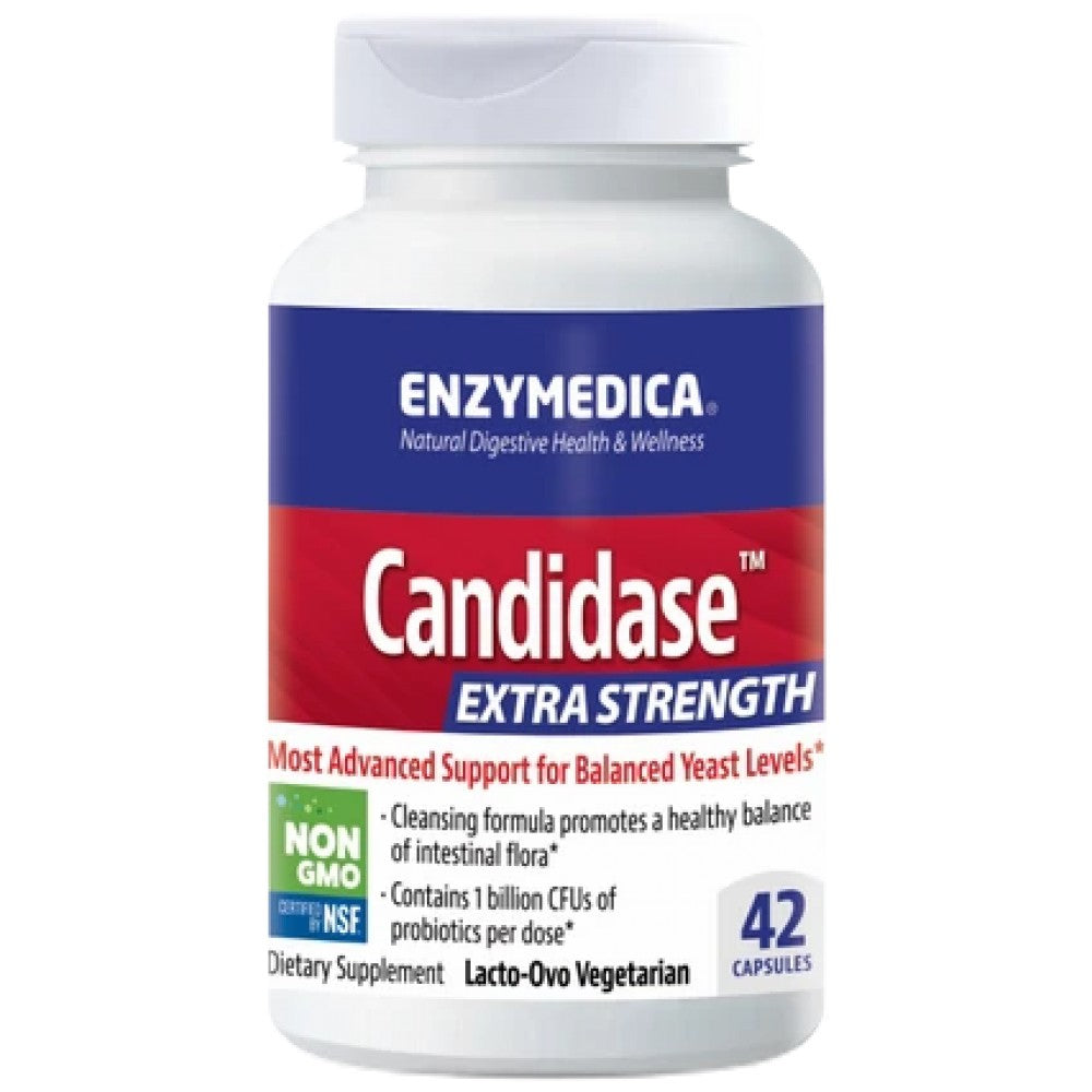 Enzymedica Candidase Extra Strength - Ензимна формула за чревен баланс