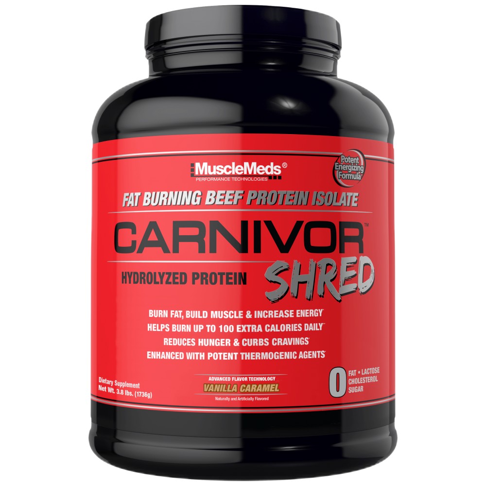 Muscle Meds Carnivor Shred - Телешки протеин с фетбърнър