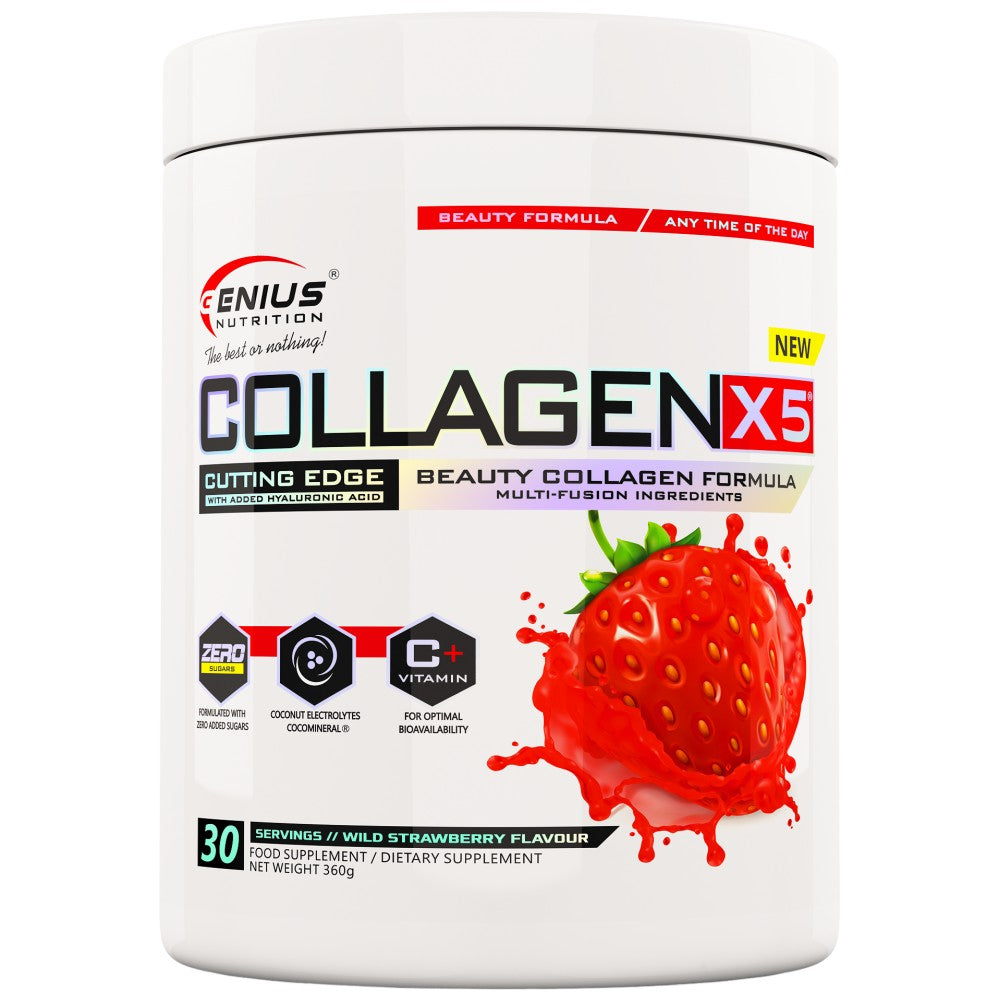 Genius Nutrition Collagen X5 - Колаген X5