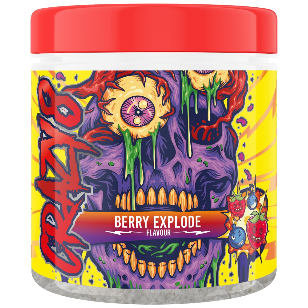 SWEDISH Supplements Crazy 8 Extreme 8 Stimulant Source Pre-Workout - Предтренировъчна формула със стимуланти
