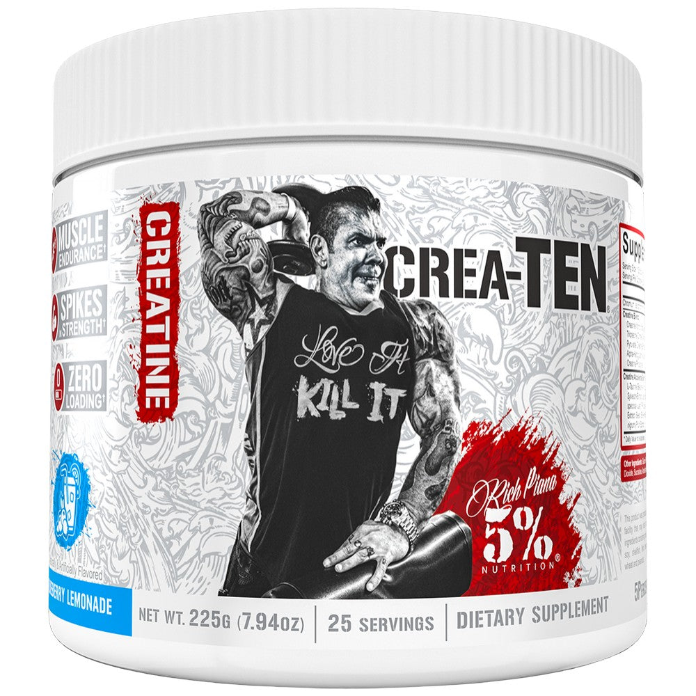 Rich Piana 5% Nutrition Crea-TEN 10 Types Creatine Matrix - Креатинова матрица с 10 форми