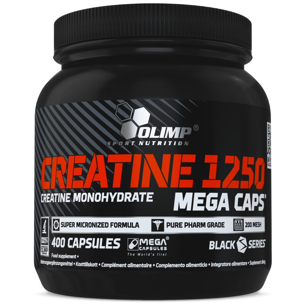 Olimp Sport Nutrition Creatine Mega Caps 1250 - Креатин монохидрат капсули 1250