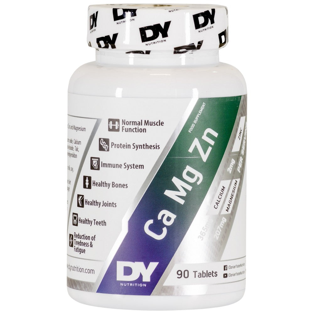 Dorian Yates Nutrition Ca Mg Zn Calcium + Magnesium + Zinc Formula - Калций, магнезий и цинк