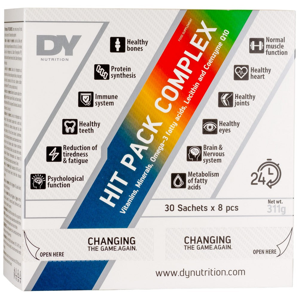 Dorian Yates Nutrition HIT Pack Complex High-Intensity Training MultiVitamin Pack - Витаминен пакет за спортисти