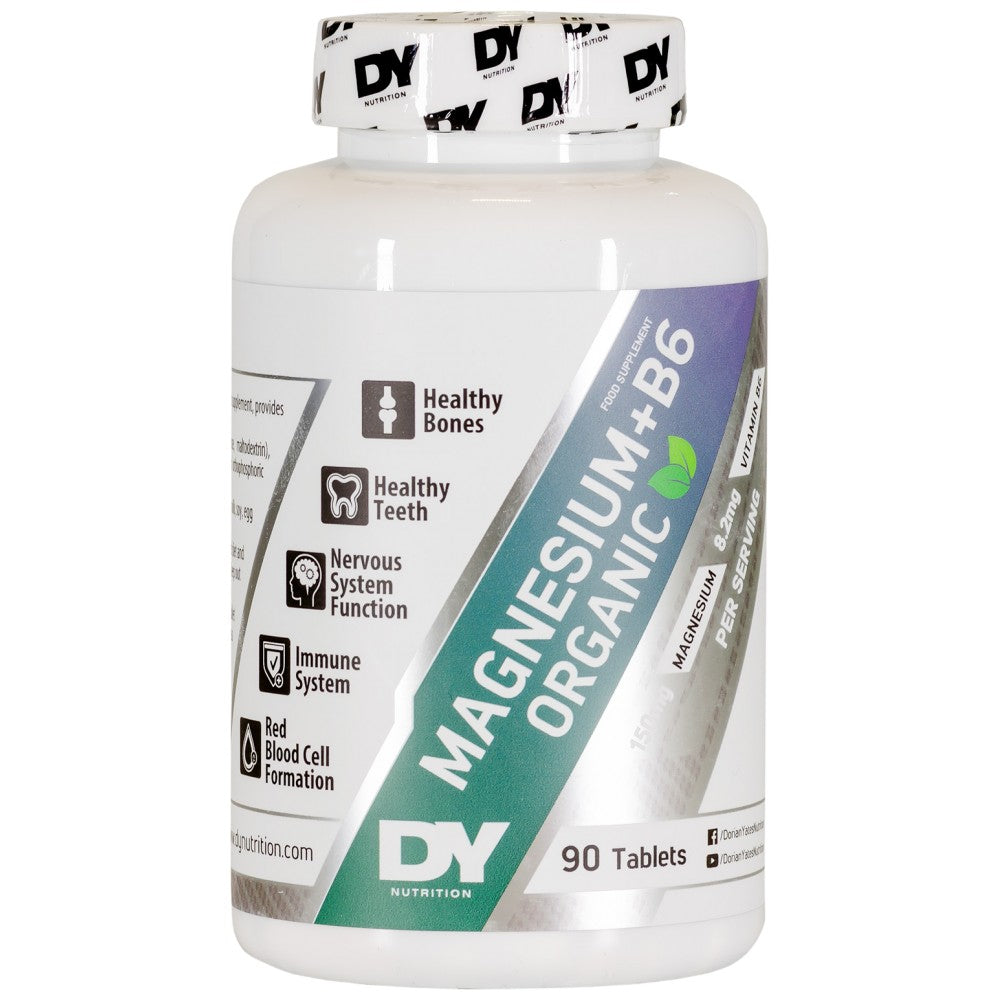 Dorian Yates Nutrition Organic Magnesium + B6 - Магнезий с Витамин Б6