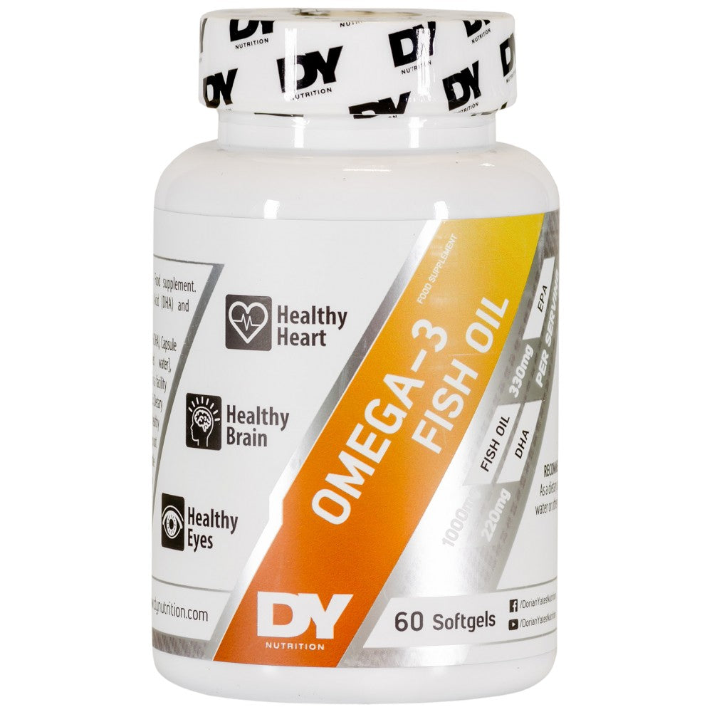 Dorian Yates Nutrition Omega-3 Fish Oil Highly Concentrated - Висококонцентрирано рибено масло