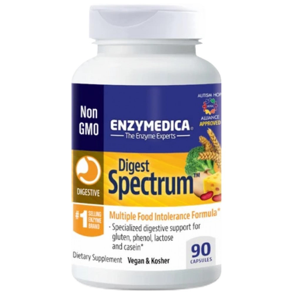Enzymedica Digest Spectrum - Храносмилателни ензими широк спектър