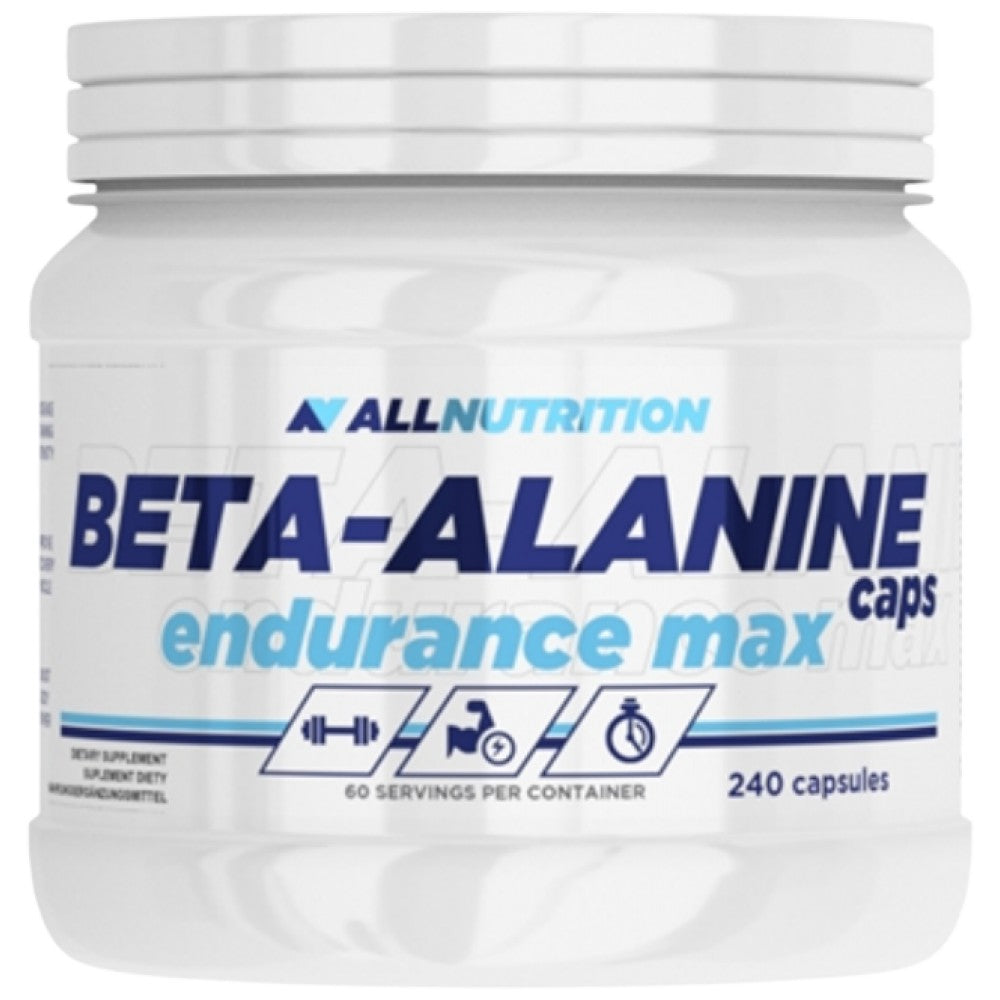 AllNutrition Beta-Alanine Endurance Max Caps - Бета-аланин капсули