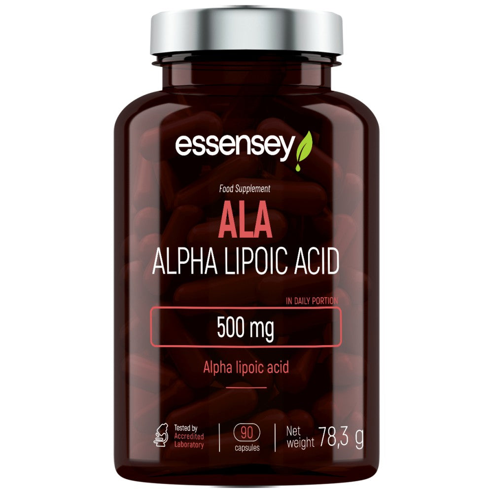 ESSENSEY ALA Alpha Lipoic Acid 500 mg - Алфа-липоева киселина 500 mg