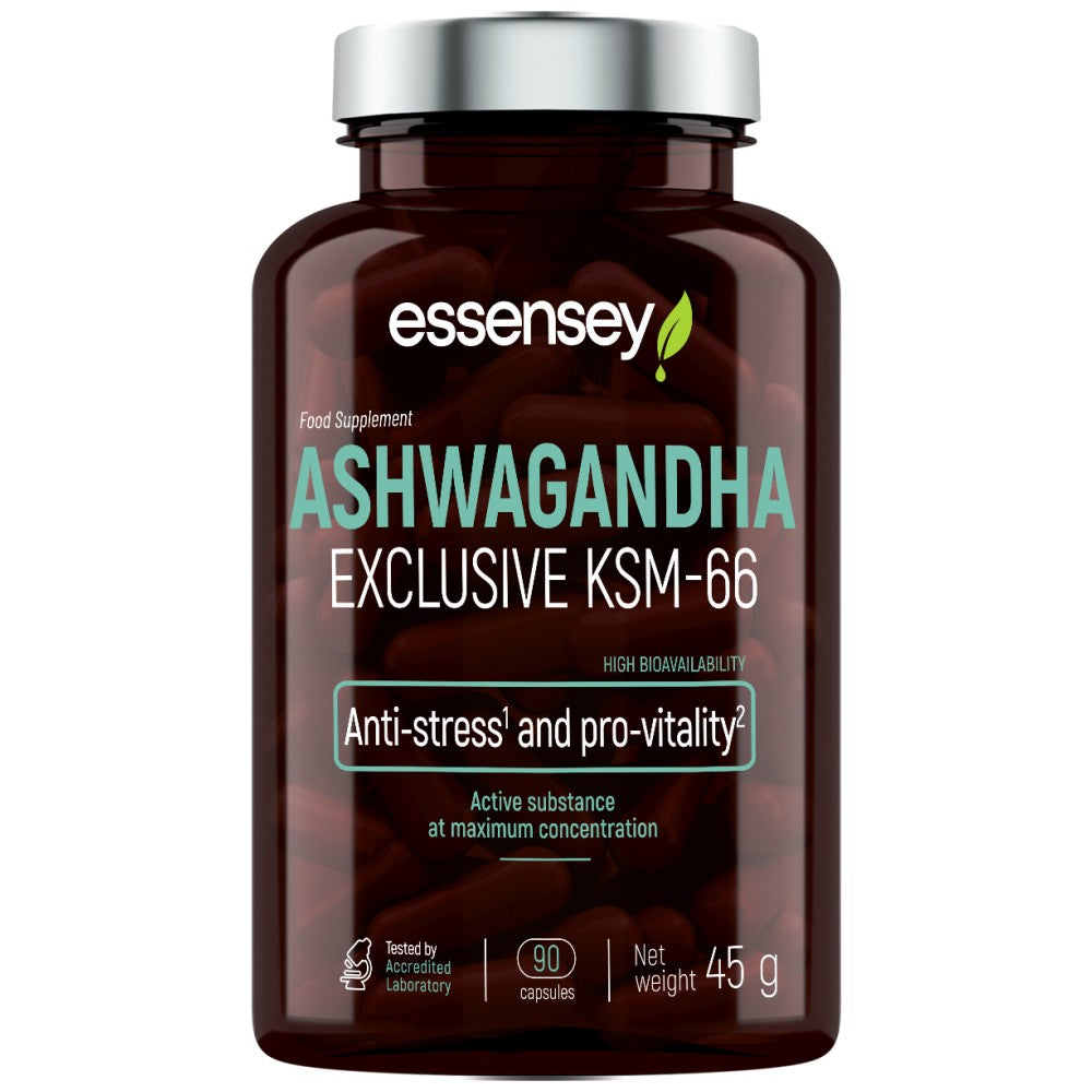 ESSENSEY Ashwagandha KSM-66 200 mg - Ашваганда KSM-66 200 mg
