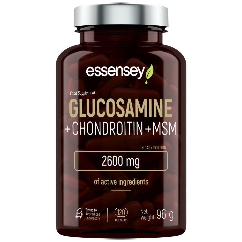 ESSENSEY Glucosamine + Chondroitin + MSM - Глюкозамин, хондроитин и MSM