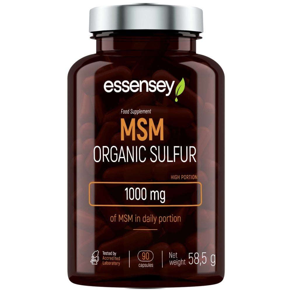 ESSENSEY MSM Organic Sulfur 500 mg - MSM органична сяра 500 mg