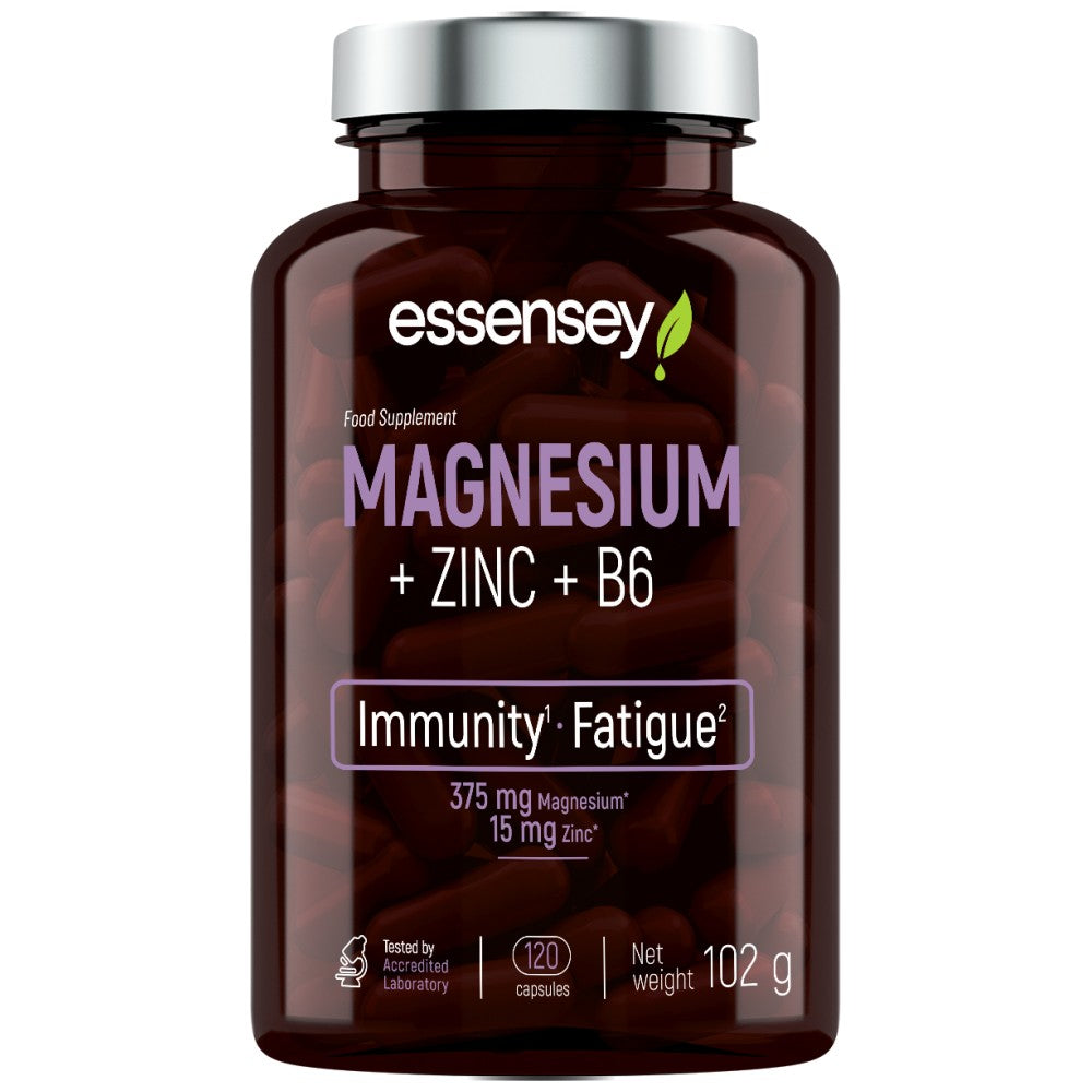 ESSENSEY Magnesium + Zinc + B6 - Магнезий с цинк и Б6