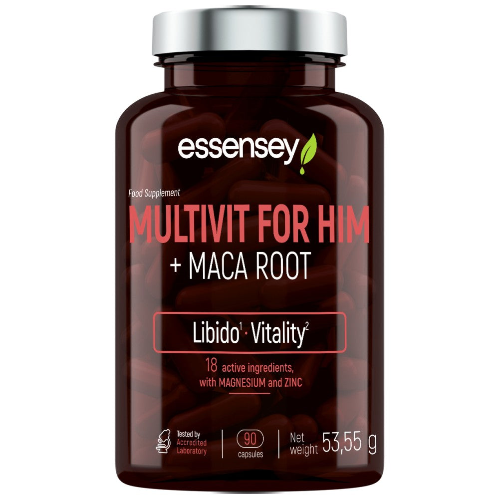 ESSENSEY Multivit for Him + Maca Root - Мултивитамини за мъже с мака