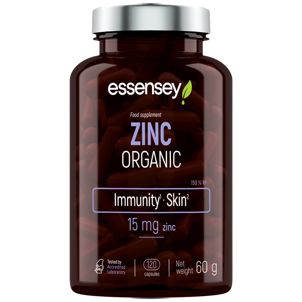 ESSENSEY Zinc Organic 15 mg - Органичен цинк 15 mg