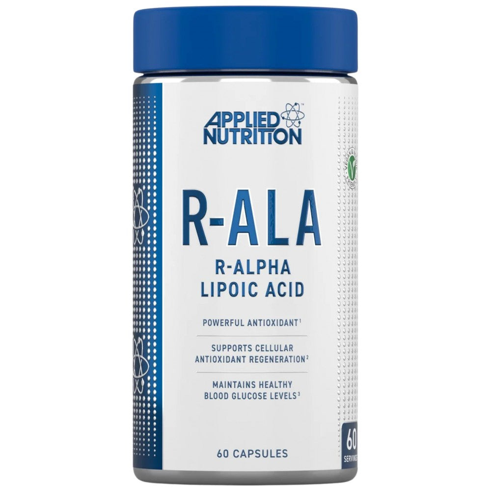 Applied Nutrition R-ALA 200 mg R-Alpha Lipoic Acid - R-Алфа-липоева киселина 200 mg