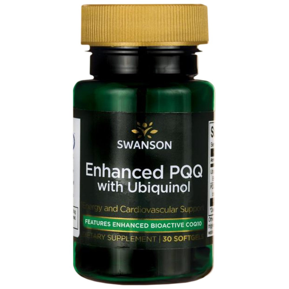 SWANSON Enhanced PQQ with Ubiquinol 60 mg - PQQ с убиквинол