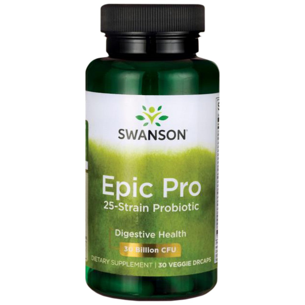 SWANSON Epic-Pro 25-Strain Probiotic 30 Billion CFU - Пробиотик 25 щама 30 млрд.
