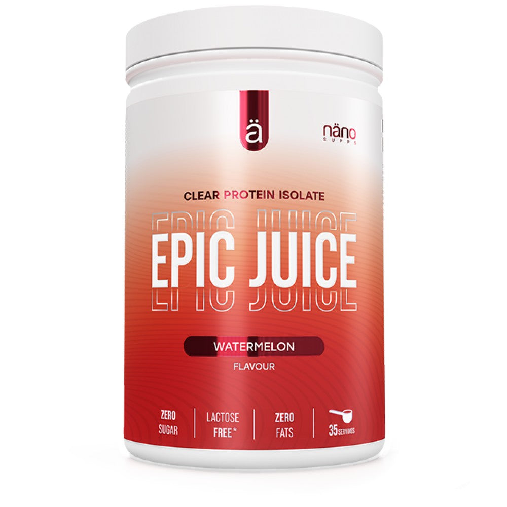 NanoSupps Epic Juice Clear Whey - Бистър суроватъчен протеин