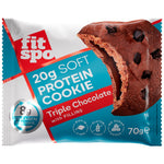 FIT SPO Soft Protein Cookie with 8g Collagen & No Added Sugar - Протеинова бисквита с колаген
