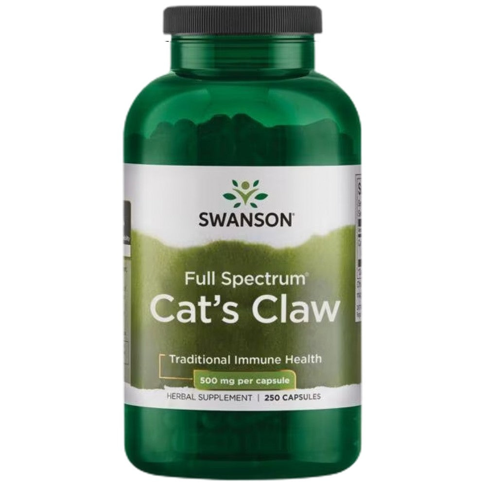 SWANSON Full Spectrum Cat's Claw 500 mg - Котешки нокът 500 mg