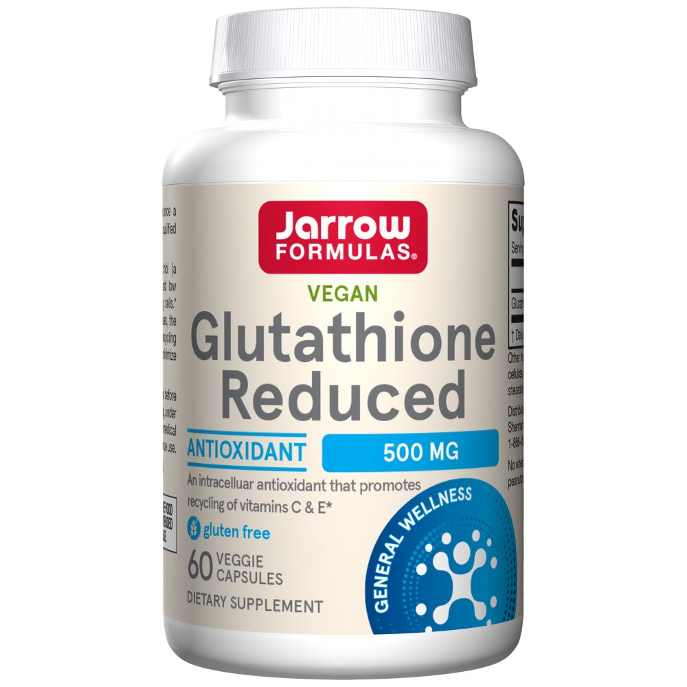 Jarrow Formulas Reduced Glutathione 500 mg - Редуциран глутатион 500 mg