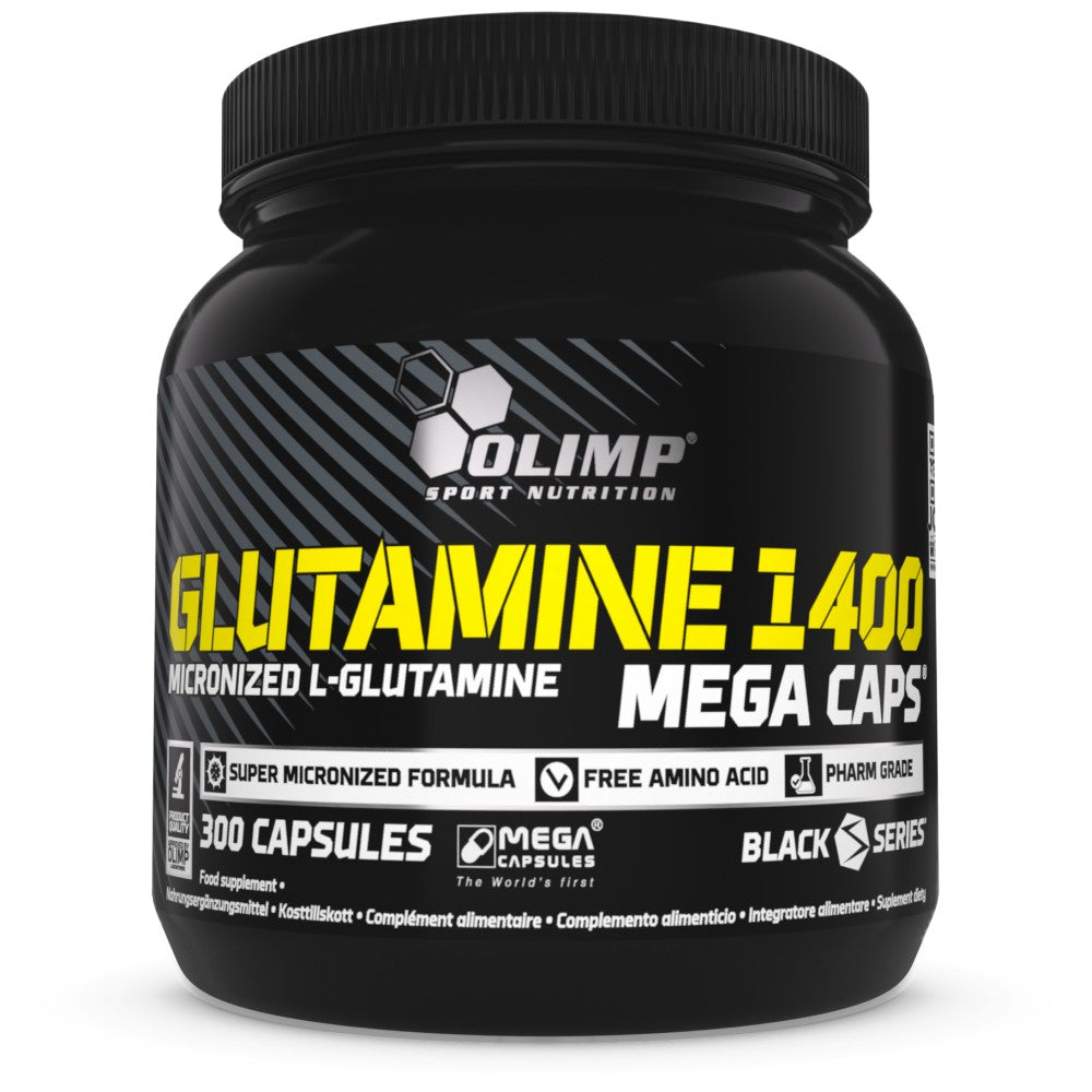 Olimp Sport Nutrition Glutamine Mega Caps 1400 - Глутамин капсули 1400