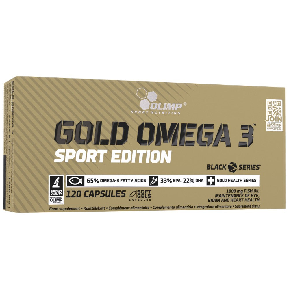 Olimp Sport Nutrition Omega 3 Gold Sport Edition - Рибено масло Омега 3 за спортисти