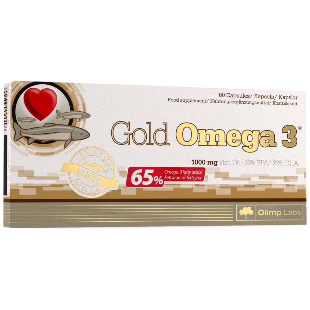 Olimp Sport Nutrition Gold Omega 3 65% - Рибено масло 65% Омега 3