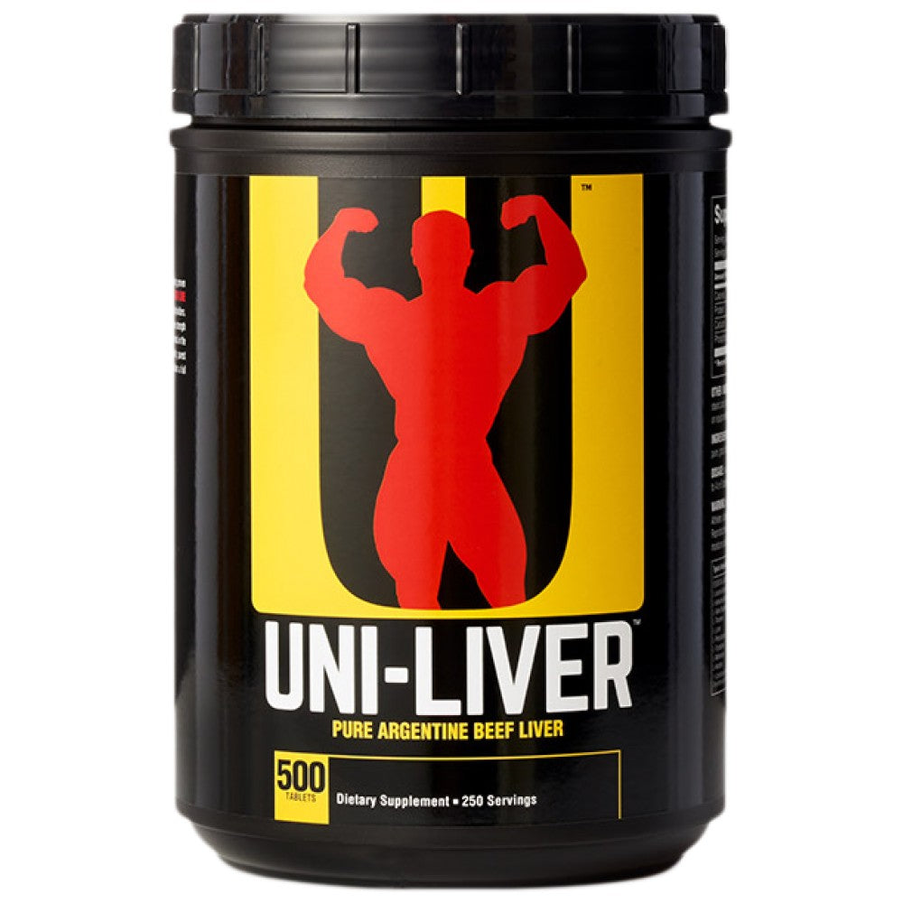Universal Nutrition Uni Liver - Телешки чернодробни таблетки