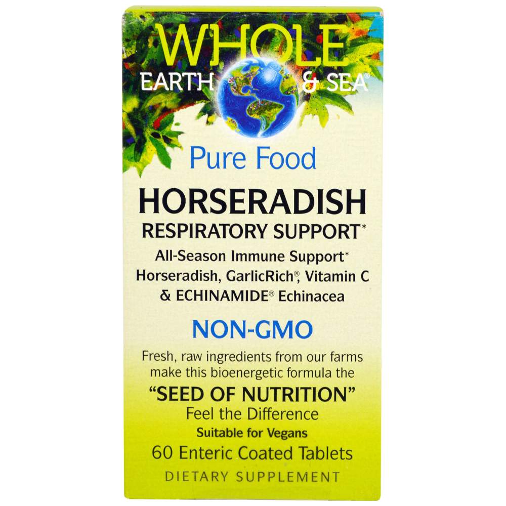 Natural Factors Horseradish Respiratory Relief 1134 mg - Хрян за дихателните пътища