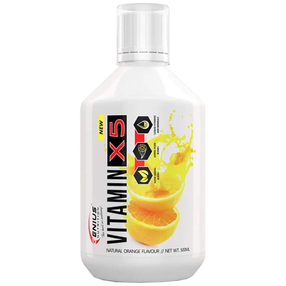 Genius Nutrition Vitamin-X5 Liquid - Течни мултивитамини
