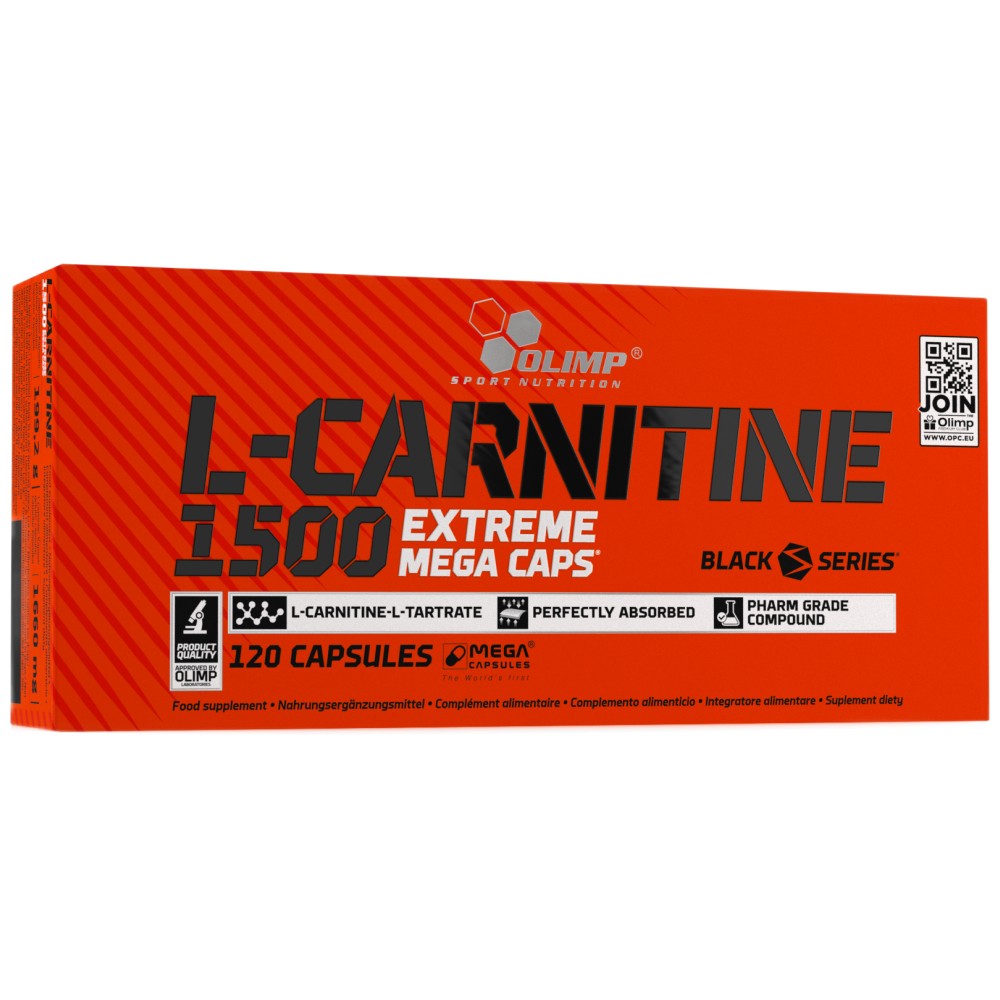 Olimp Sport Nutrition L-Carnitine Xtreme Mega Caps 1500 - L-Карнитин капсули 1500