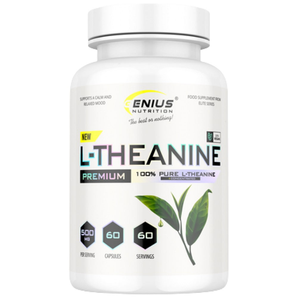 Genius Nutrition L-Theanine 500 mg - L-Теанин 500 mg