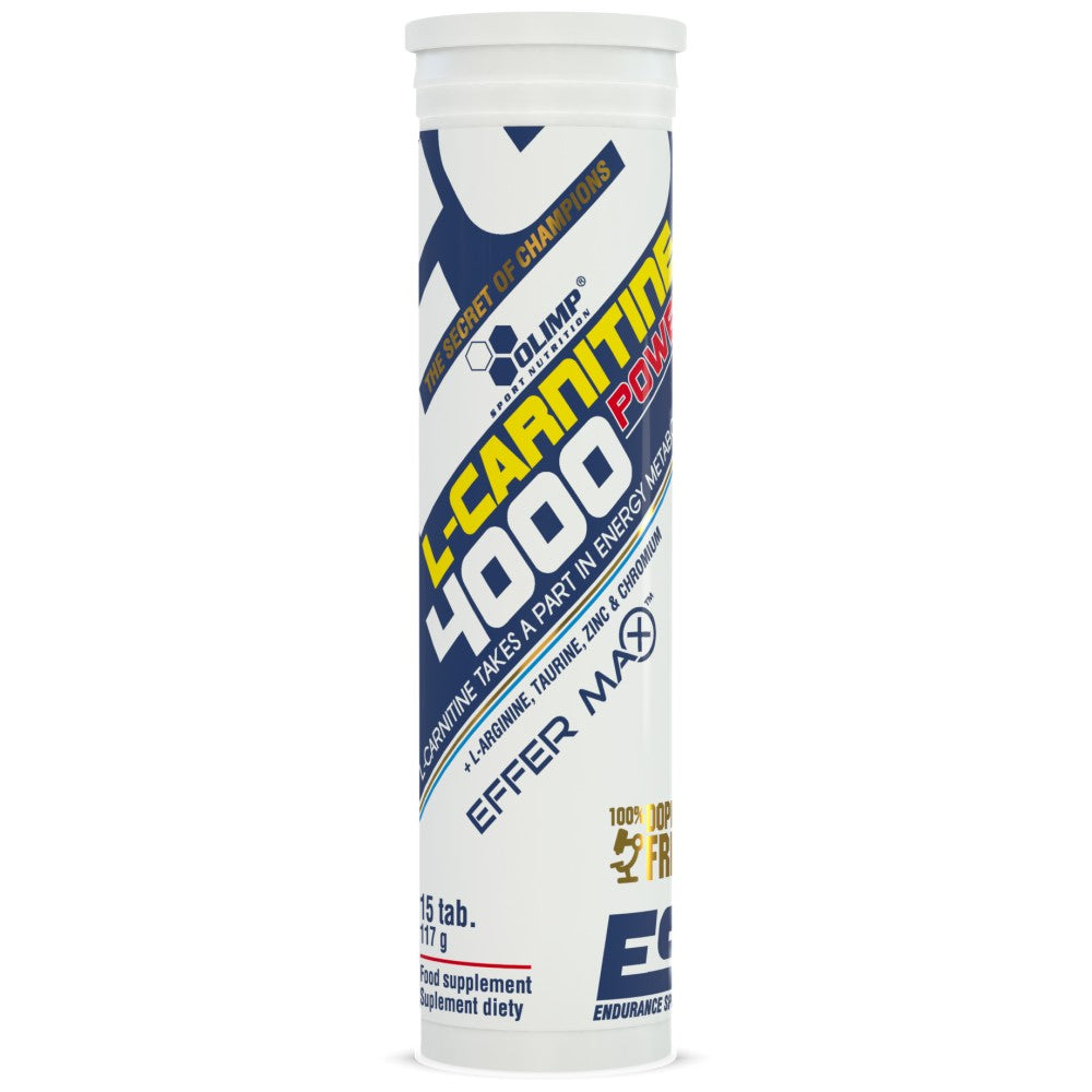 Olimp Sport Nutrition Endurance L-Carnitine 4000 Power Effervescent - L-Карнитин 4000 ефервесцентен