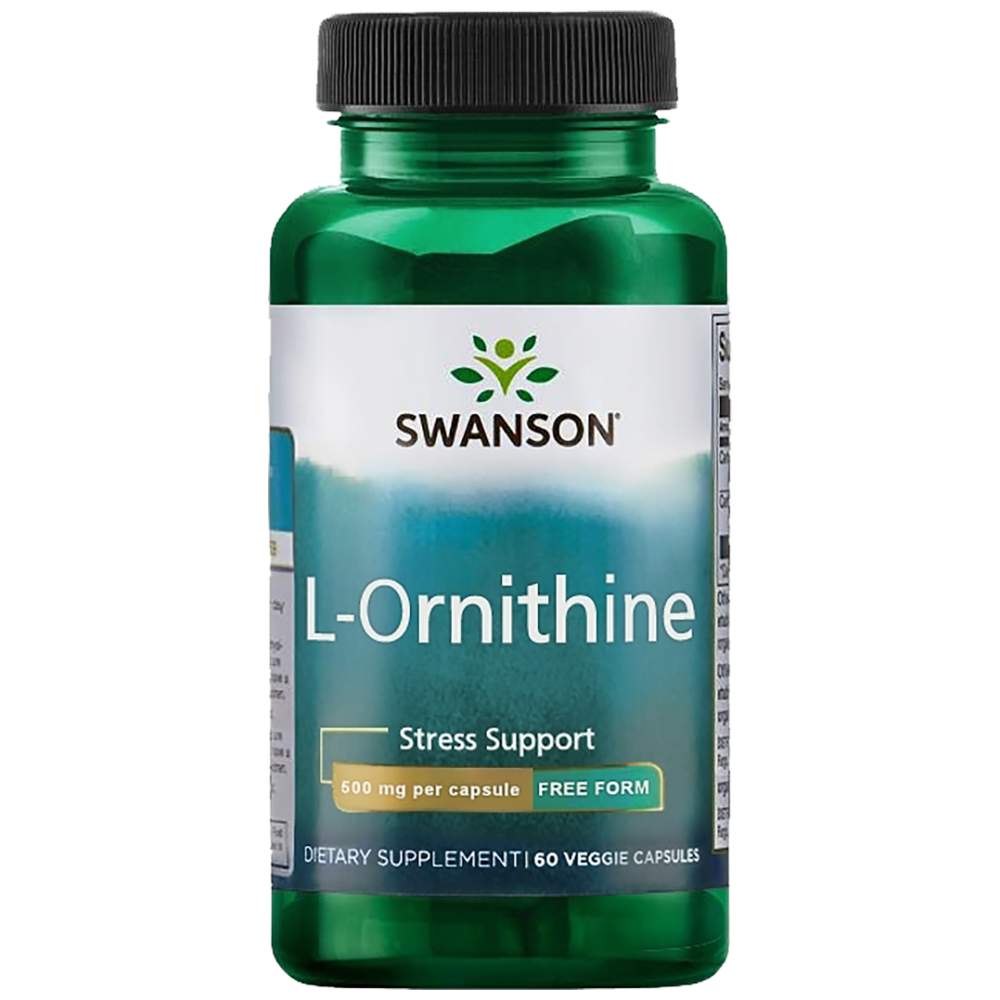 SWANSON L-Ornithine 500 mg - L-Орнитин 500 mg
