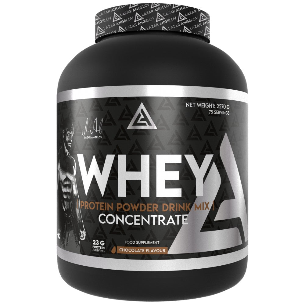 Lazar Angelov Nutrition LA Whey Protein Powder Drink Mix - Суроватъчен протеин концентрат